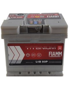 FIAMM Akumulator 12V 50Ah 520A TITANIUM PRO 40 desno+