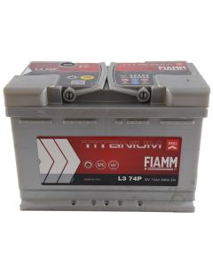FIAMM Akumulator 12V 74Ah 680A TITANIUM PRO 36 desno+