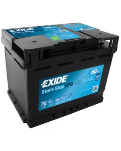 EXIDE Start-Stop Akumulator 12V 60Ah 640A EFB desno+