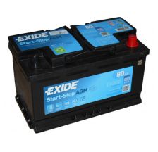 EXIDE Start-Stop Akumulator 12V 80Ah 800A AGM desno+