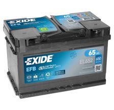 EXIDE Start-Stop Akumulator 12V 65Ah 650A EFB desno+