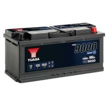 YUASA Start-Stop Akumulator 12V 105Ah 950A AGM desno+